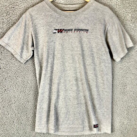 Vintage Jansport George Washington University Gray T Shirt Size Small - Picture 1 of 5